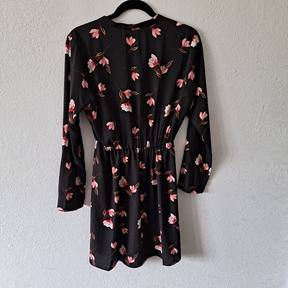 All in Favor Black Floral Dress - Picture 7 of 7